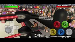 Roman Reigns vs Undertaker. Heavyweight Championship Match Wrestling Empire Booking Mode Main Event
