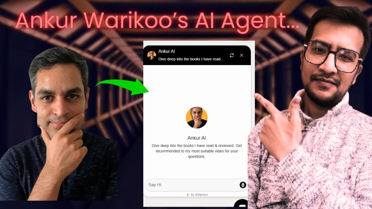 How to create an AI Agent for Ankur Warikoo in 2025 | Botpress Chatbot ...