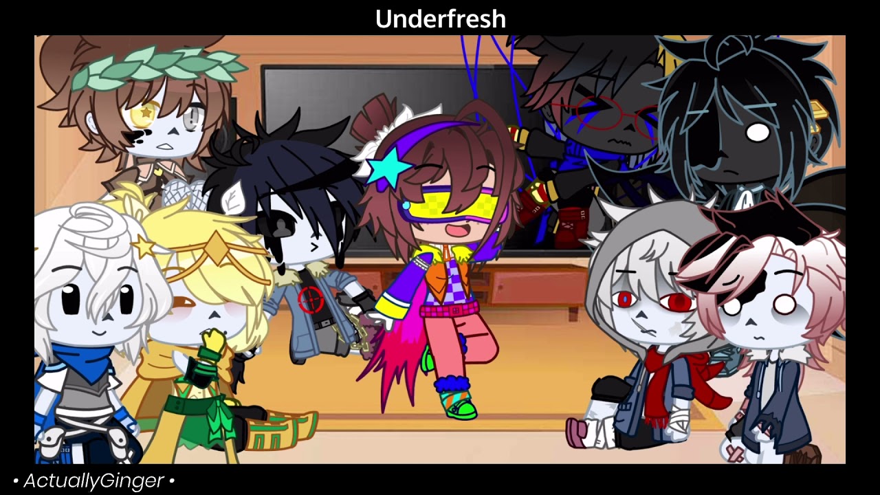 Sans AUs React To My AUs (Bad Apple) // Gacha Club