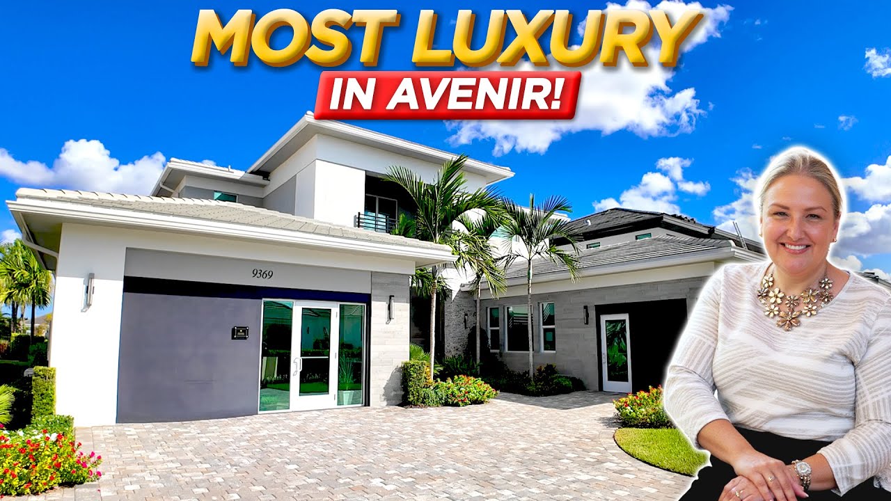 Самый востребованный РОСКОШНЫЙ дом в AVENIR PALM BEACH GARDENS ПРЯМО СЕЙЧАС. Угадайте, где?!