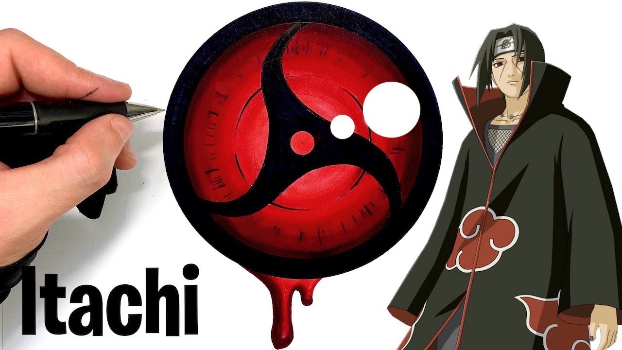 COMO DIBUJAR SHARINGAN DE ITACHI - NARUTO - thptnganamst.edu.vn