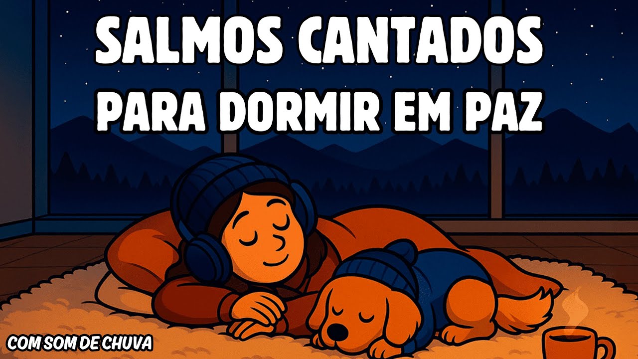 Durma em Paz a Noite Inteira |  Salmos Cantados Para Dormir em Paz