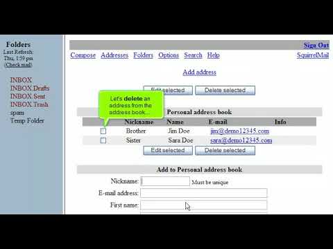 Using Webmail in DirectAdmin