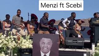 Menzi ft inkos'yamagcokama live at funeral