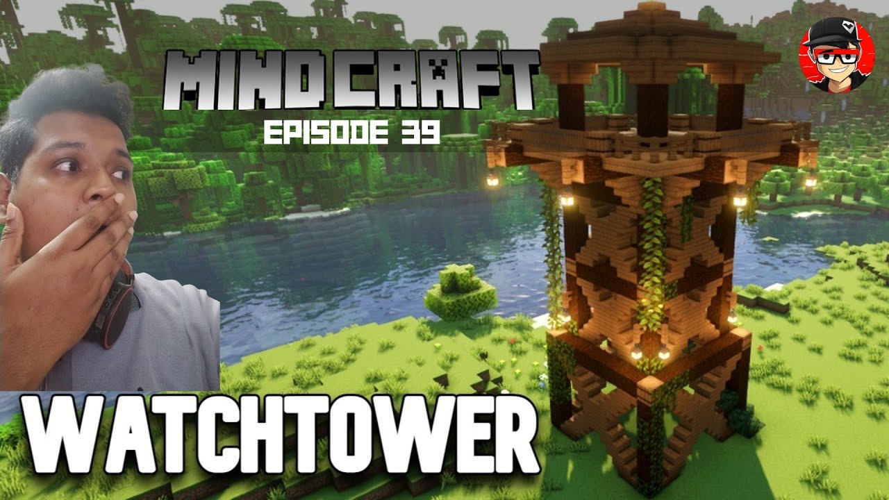  Epic Watchtower Build 🏰 | Survival Gameplay | Minecraft Episode 39 |