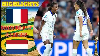 France Vs Netherlandshighlights & All Goals Womens World Cup - Qualification 19 April 2026