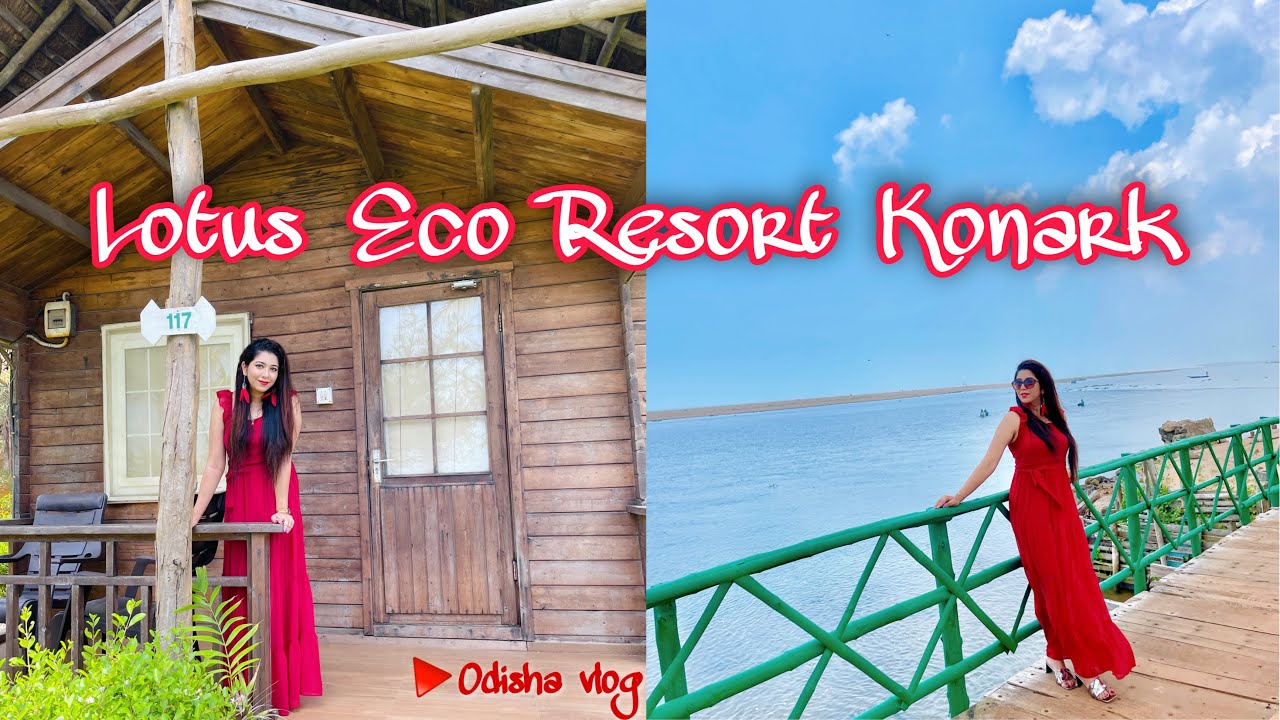 Lotus Eco Resort Konark Beach Resort in Odisha OdishaVlog
