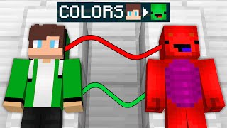 Why Mikey and JJ Switch THEIR COLORS in Minecraft ?!