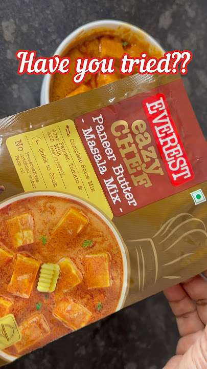 Everest Eazy Chef Paneer Butter Masala #shorts #shortsfeed #paneerbuttermasala