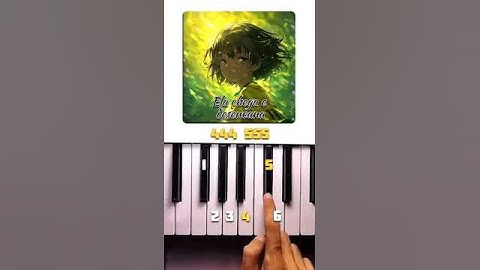 PASSO BEM SOLTO - ATLXS Piano tutorial with lyrics#piano#tutorial#passobemsolto#easypianotutorial