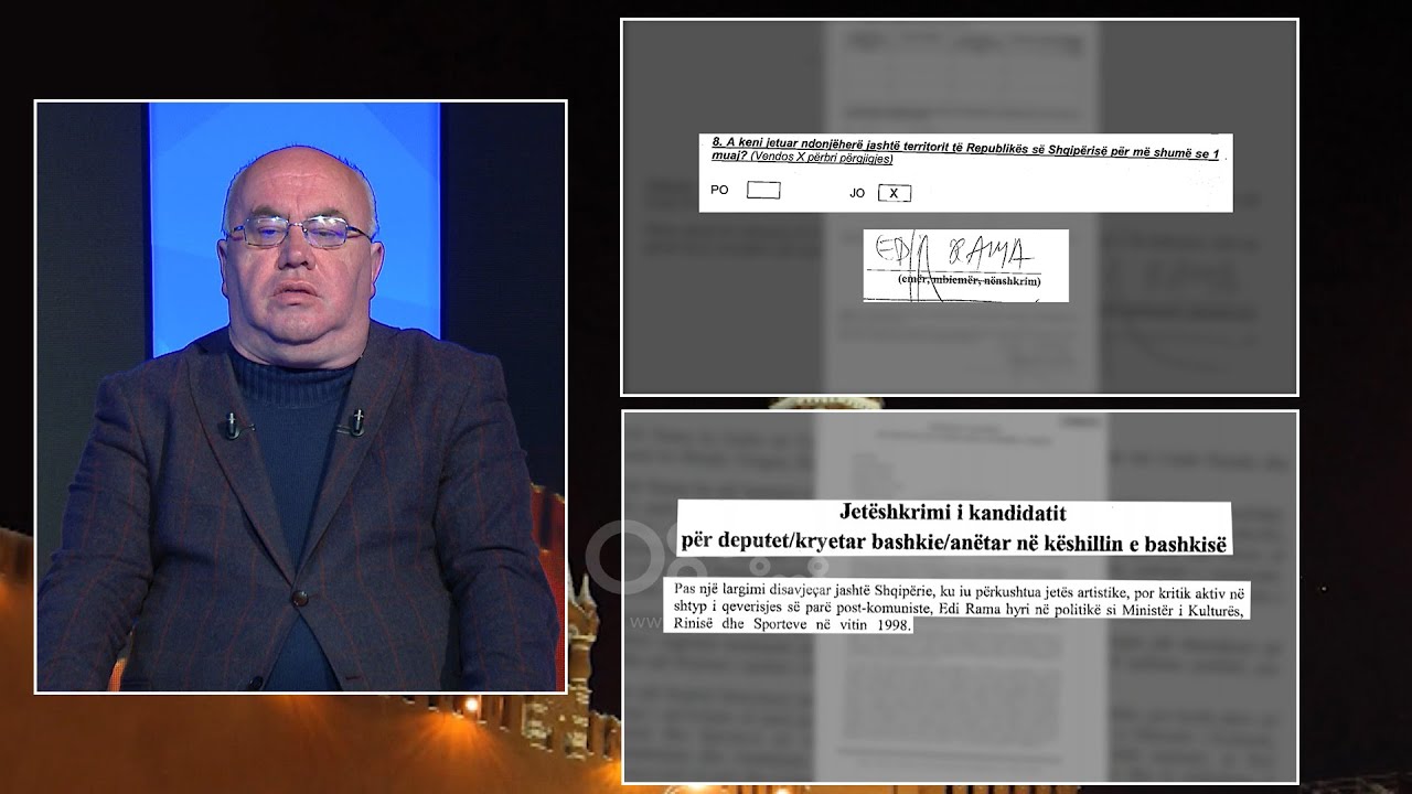 "Ju flet Moska" - Edi Rama ka paraqitur të dhëna të rreme në formularin e kandidatit
