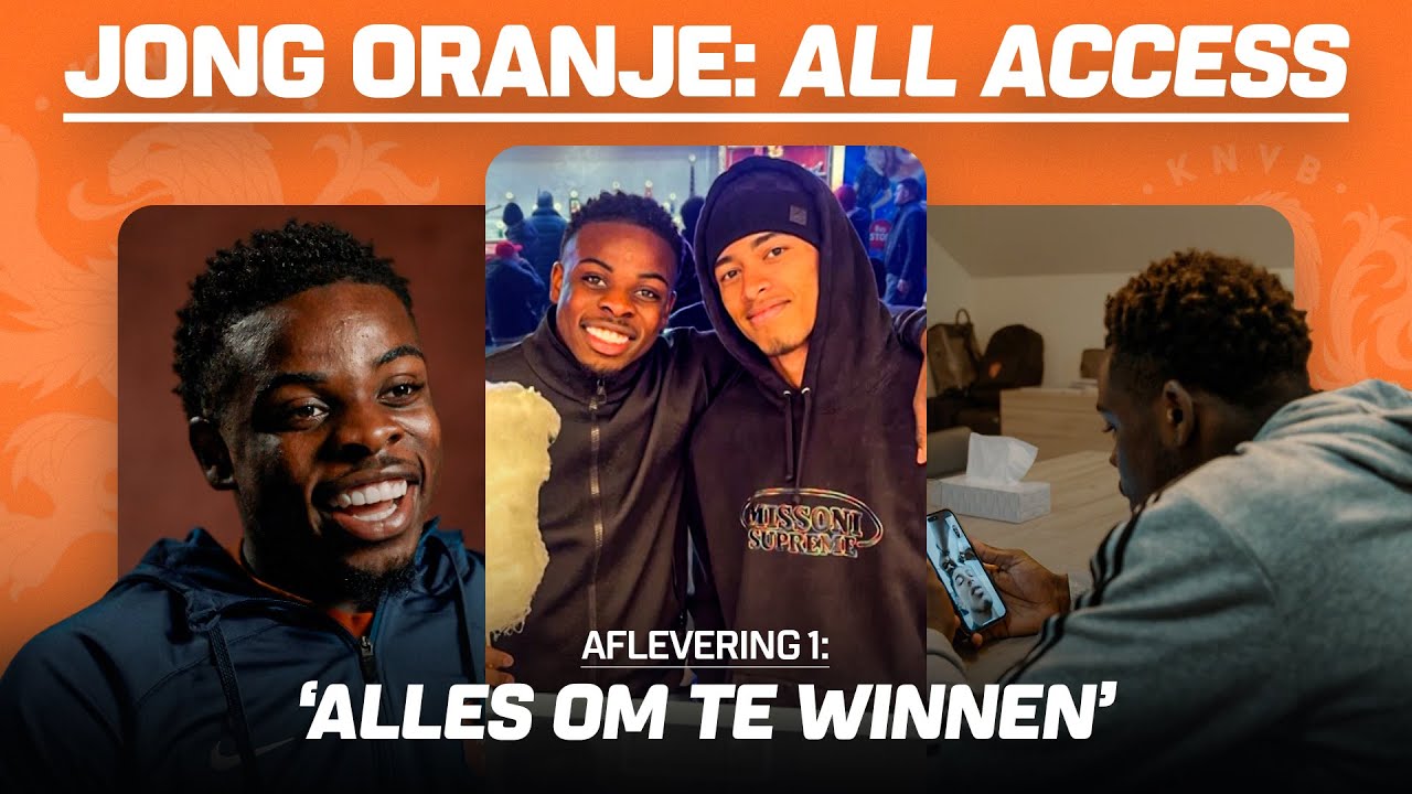 🦁 NOAH OHIO belt met een van zijn beste vrienden: JUDE BELLINGHAM 📲 | Jong Oranje All Access