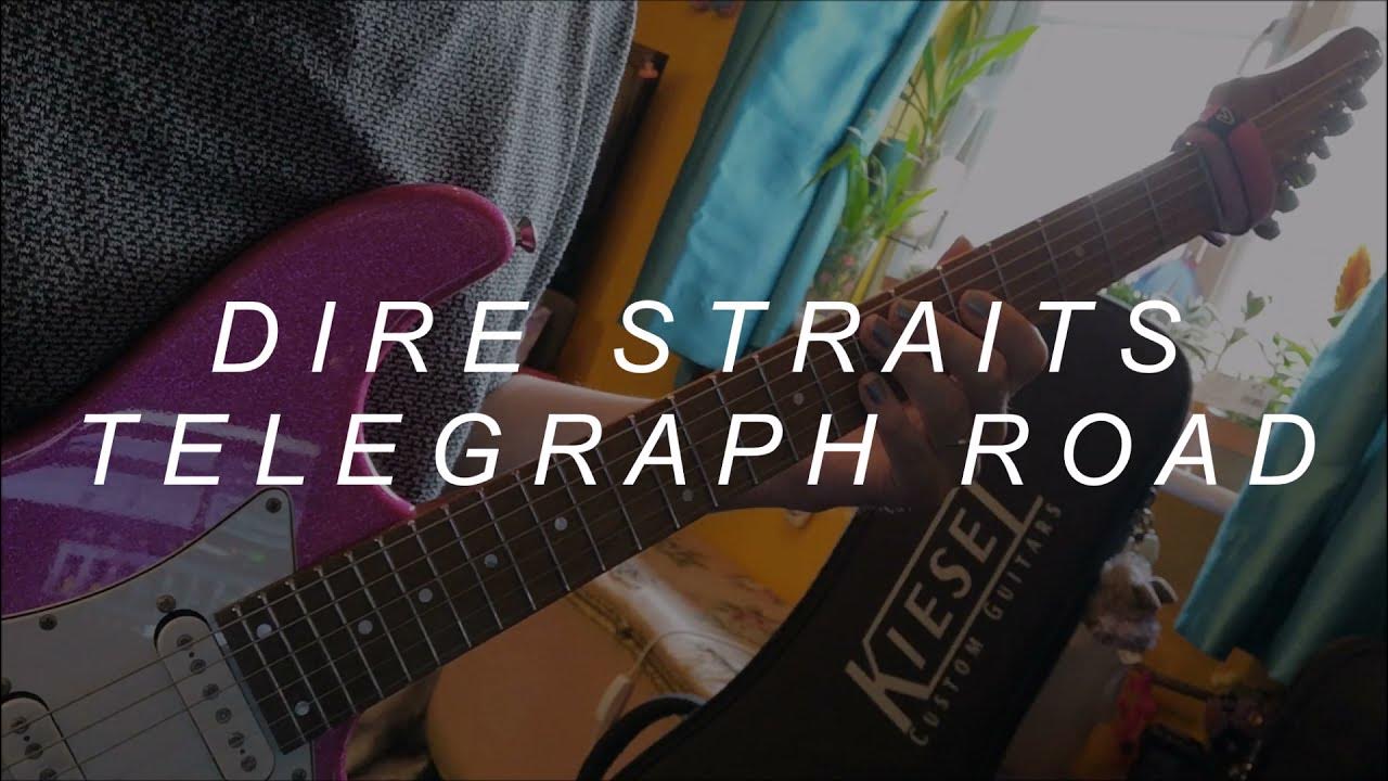 Dire Straits Telegraph Road middle solo cover YouTube