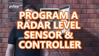 How to program a radar level sensor and controller | Pulsar Measurement screenshot 5