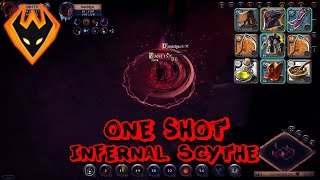 🔥 ONE SHOT Infernal Scythe!!! Insane Build!!! - Corrupted Dungeons Solo Pvp Moments - Albion Online