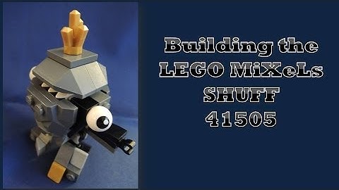 Building the LEGO MiXeLs Series 1 SHUFF 41505
