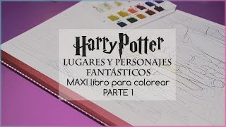 Harry Potter Maxi libro para colorear 