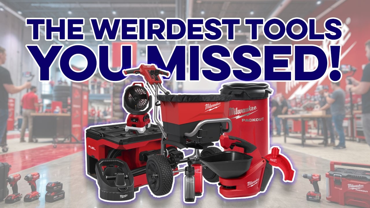 18 WILD new Milwaukee Tools from PIPELINE 2026!