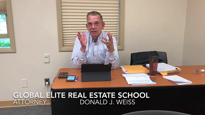 Testimony from Attorney Donald J Weiss