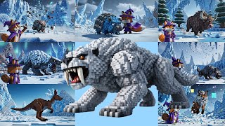 ⛏️🧊 Minecraft Ice Age Animals ABC Song | Alphabet Song for Kids A-Z | Jumpy Jungle TV screenshot 5