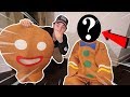 (Insane) UNMASKING THE EVlL GIANT GINGERBREAD MAN AT 3AM! (You won't believe who it was)