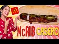 MCRIB DE MCDONALD'S HECHO EN CASA - La Cooquette