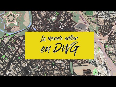 Fabriquer un fond de plan DWG de n'importe quel endroit du monde avec QGIS.