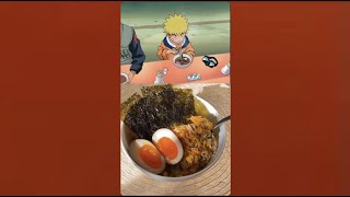 Naruto Ramen🥚🍜#anime #naruto #narutoshippuden #Sakura #sasuke #japanesefood #ponyo #food #ramen