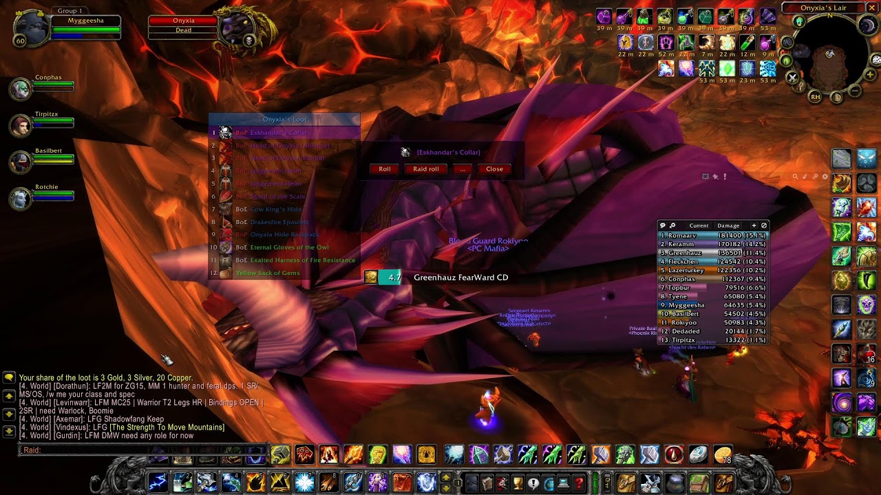 Onyxia - Turtle WoW - Shaman Gameplay #1 SpeLL CliCKer