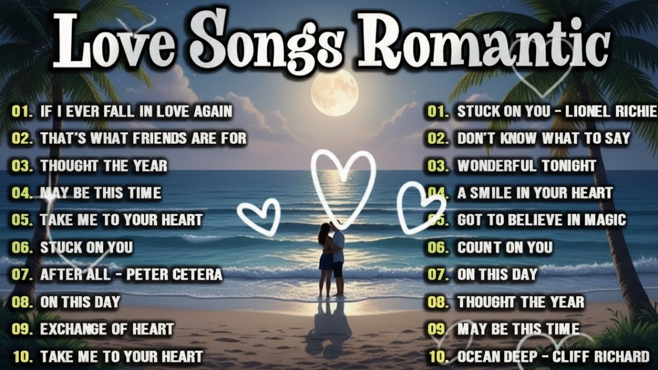 Oldies Love Songs Forever – Lionel Richie, Chicago, Bee Gees, Céline Dion memory