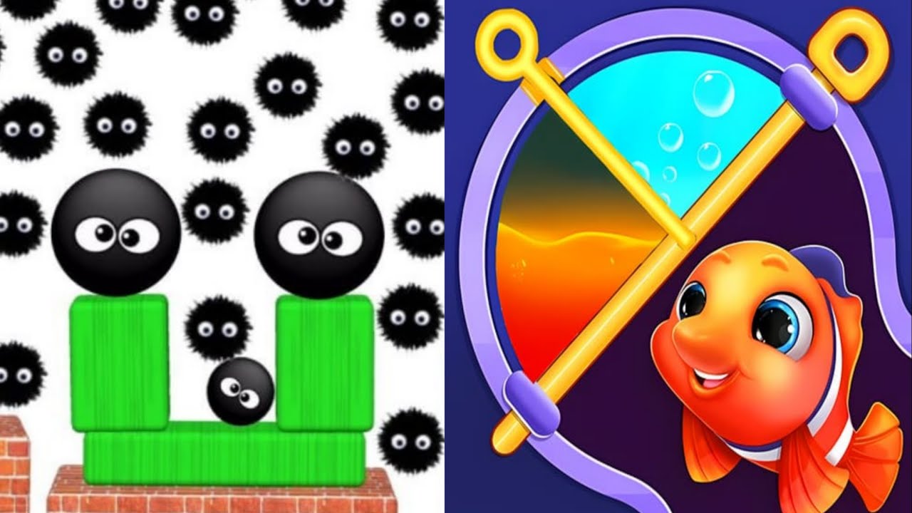 Hide Ball Brain VS Save The Fish Puzzle Game Gameplay Brain Teaser Challenge Epic Play!