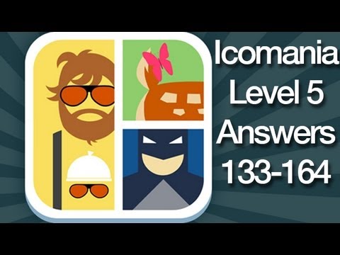 Icomania 133-164 Level 5 All Answers