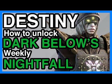 Video: Destiny-waarschuwing: De Nightfall- En Heroic-aanvallen Van Deze Week Zitten Achter The Dark Below DLC