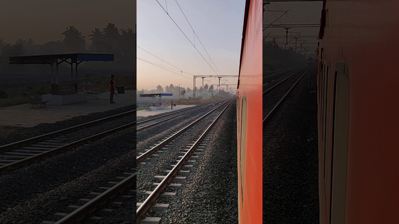 02779 Covid Goa Express with TKD WAP 7
