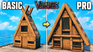 Build Better Roofs in Valheim - Overhangs, Beams and Details