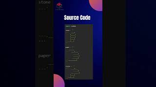 Python project to create simple Rock paper and scissors game  || #shorts
