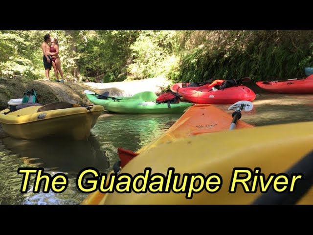 Kayaking The Guadalupe River in Spring Branch, TEXAS!!!