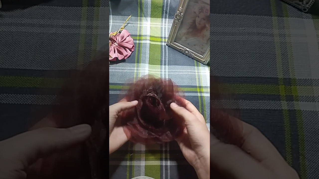 how to make tissue flower| tissue flower tutorial #shortsviral #tissueflower #fashion