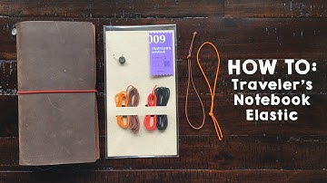 How To: Change the Elastic on a Traveler