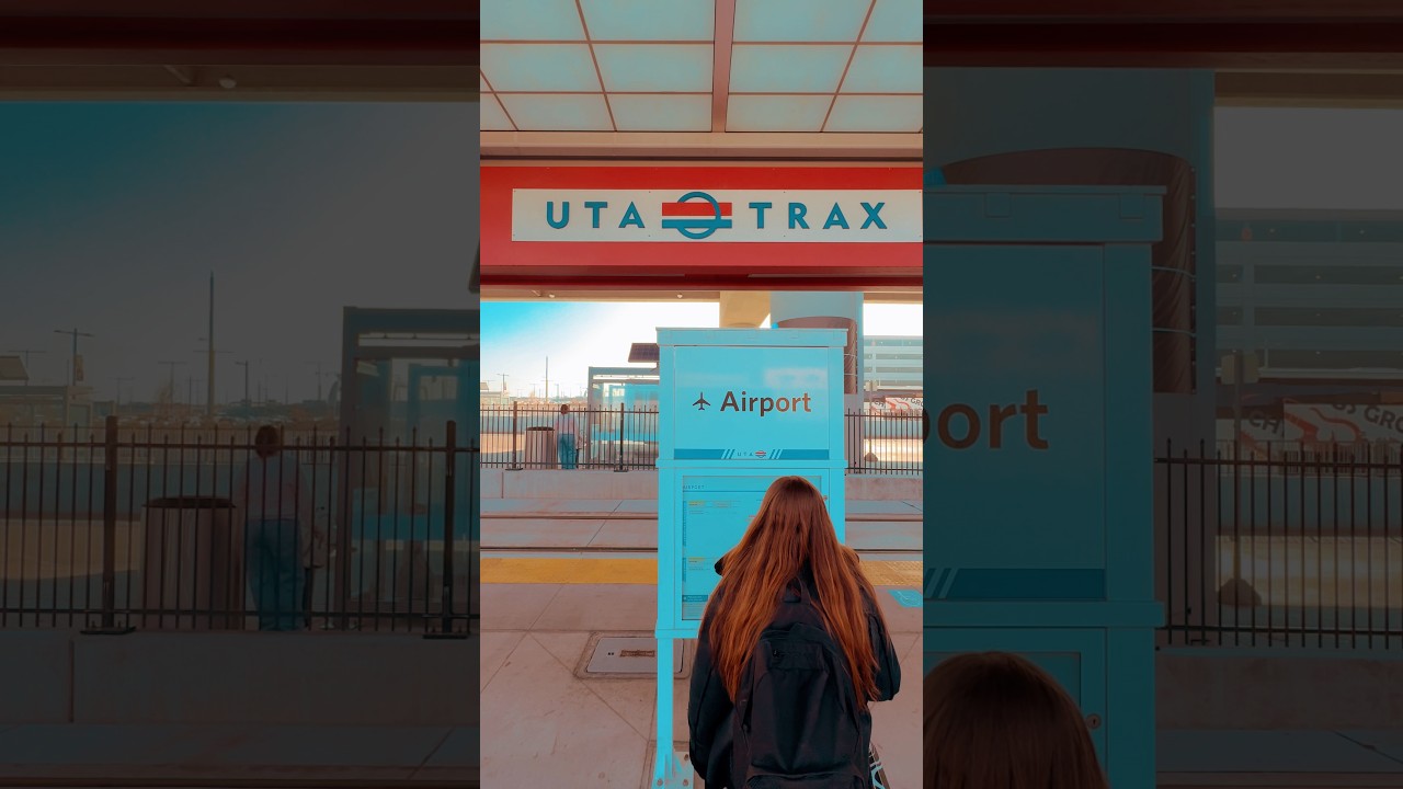 Taking TRAX to the SLC Airport