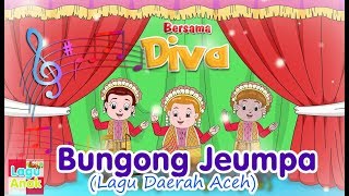 BUNGONG JEUMPA (Bunga Cempaka) | Diva Bernyanyi | Lagu Daerah | Lagu Anak Channel