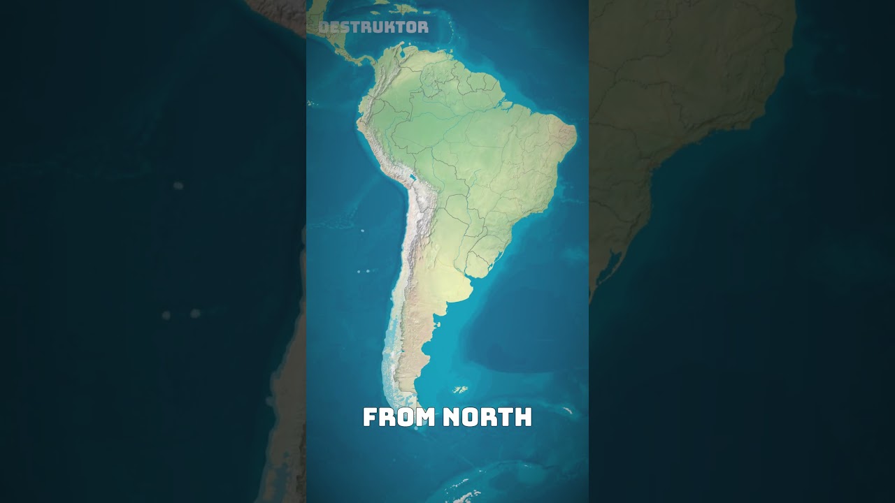 Почему в южных районах Аргентины и Чили не слишком холодно? 