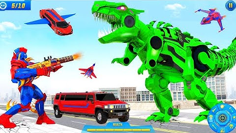 Flaying Hawk Robot Car Game Epic Full Gameplay