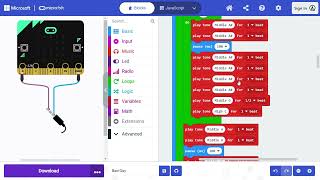 MakeCode Microbit - Bad Guy