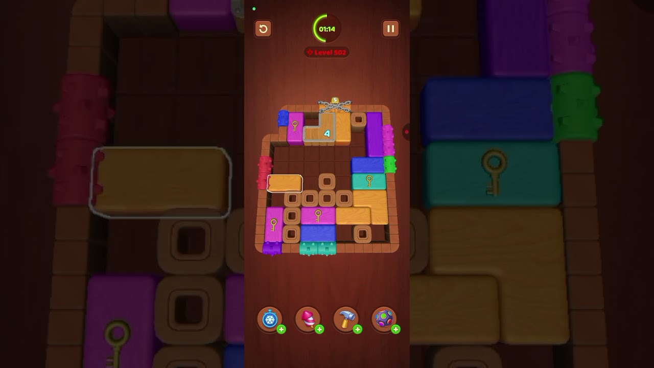 502 Level wood block jam game 2025