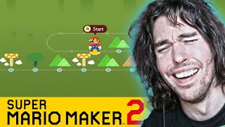 Mario sin fin en 2023 en Super Mario Maker 2.