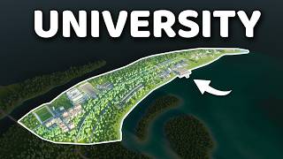 Building a REALISTIC University in Cities Skylines 2 | Vanilla No Mods screenshot 5