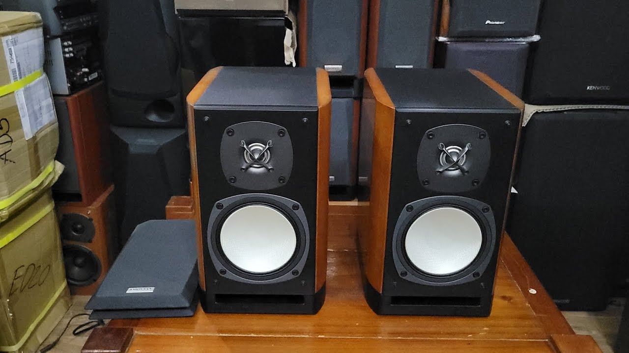 Onkyo D 212EX speaker, old model, first issue, 2 extremely