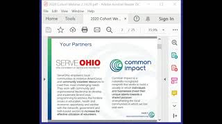 SBV Training Academy Cohort 2 Webinar