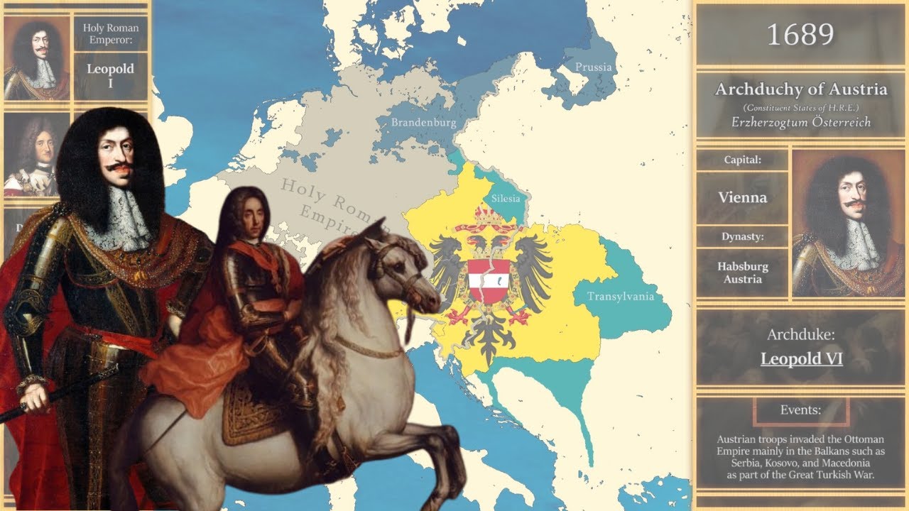 History of Austria: Every year (1453-2025)